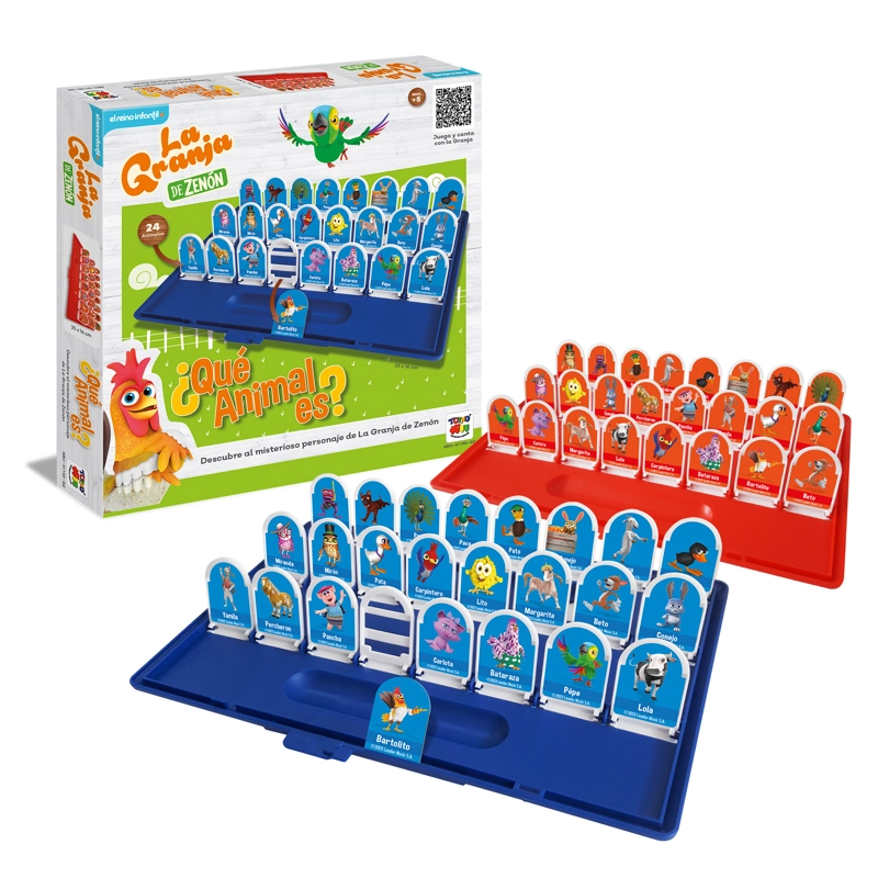 JUEGO DE MESA QUE ANIMAL ES - ZENON - 1