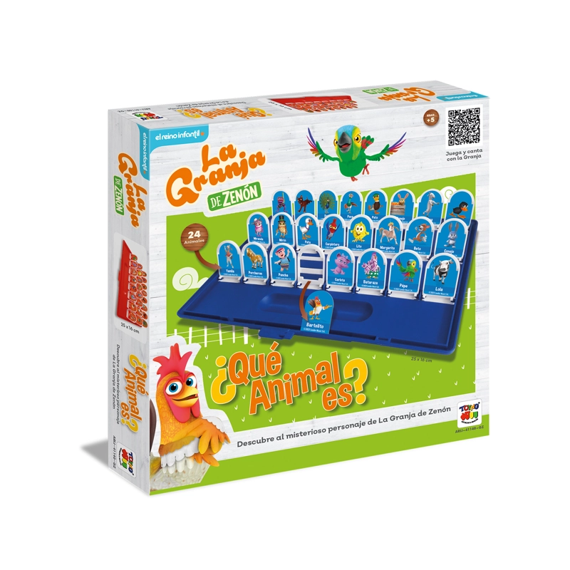 JUEGO DE MESA QUE ANIMAL ES - ZENON - 3
