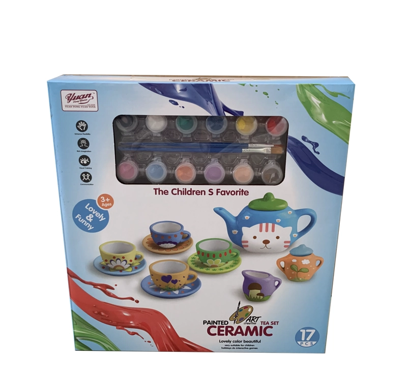 SET CERAMICA PARA PINTAR 17 PIEZAS - 4