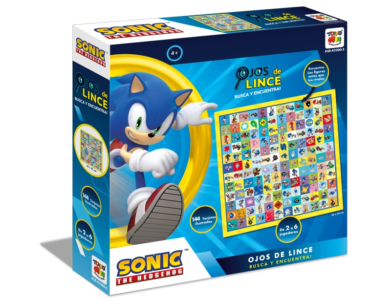 JUEGO DE MESA OJOS DE LINCE - SONIC - 1