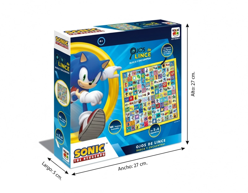 JUEGO DE MESA OJOS DE LINCE - SONIC - 5