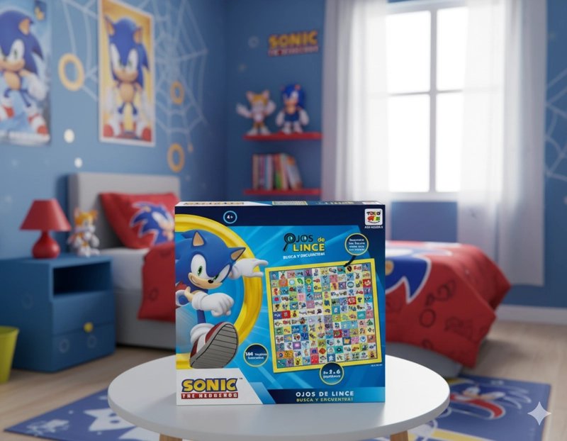 JUEGO DE MESA OJOS DE LINCE - SONIC - 6