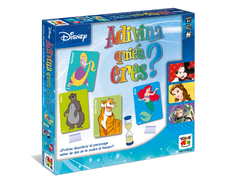 JUEGO DE MESA ADIVINA QUIEN ERES DC - DISNEY - 2
