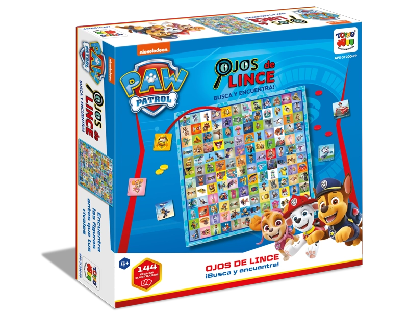 JUEGO DE MESA OJOS DE LINCE - PAW PATROL - 5
