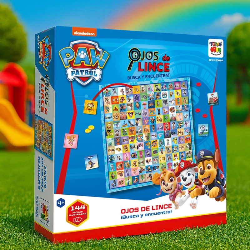 JUEGO DE MESA OJOS DE LINCE - PAW PATROL - 6