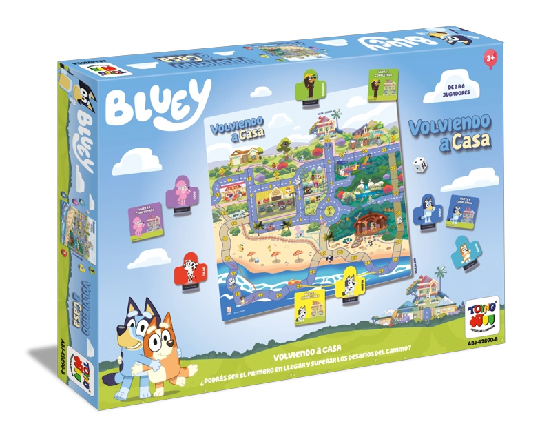 JUEGO DE MESA VOLVIENDO A CASA - BLUEY - 2