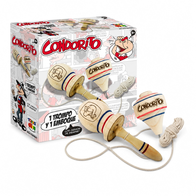 JUGUETE EMBOQUE + TROMPO - CONDORITO - 1