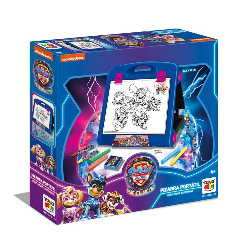 JUEGO EDUCATIVO PIZARRA PORTATIL - PAW PATROL - 3