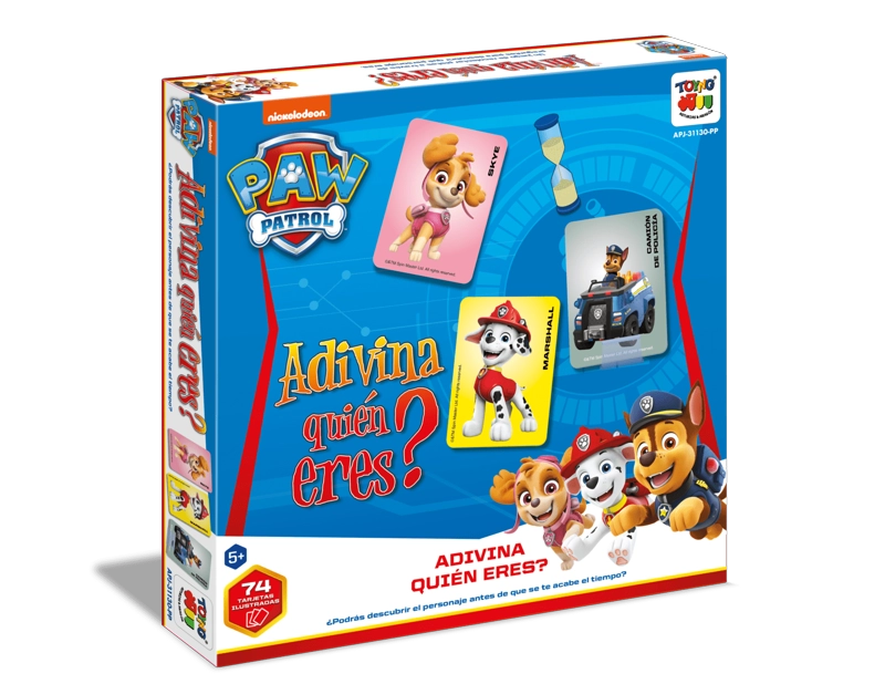 JUEGO DE MESA ADIVINA QUIEN - PAW PATROL - 5