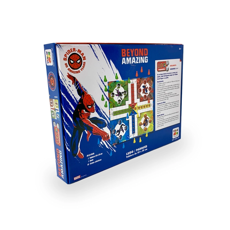 JUEGO DE MESA LUDO - SPIDERMAN - 4