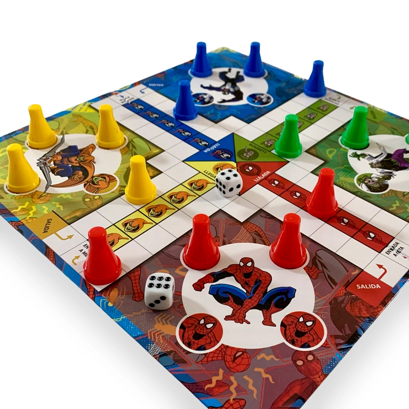 JUEGO DE MESA LUDO - SPIDERMAN - 8