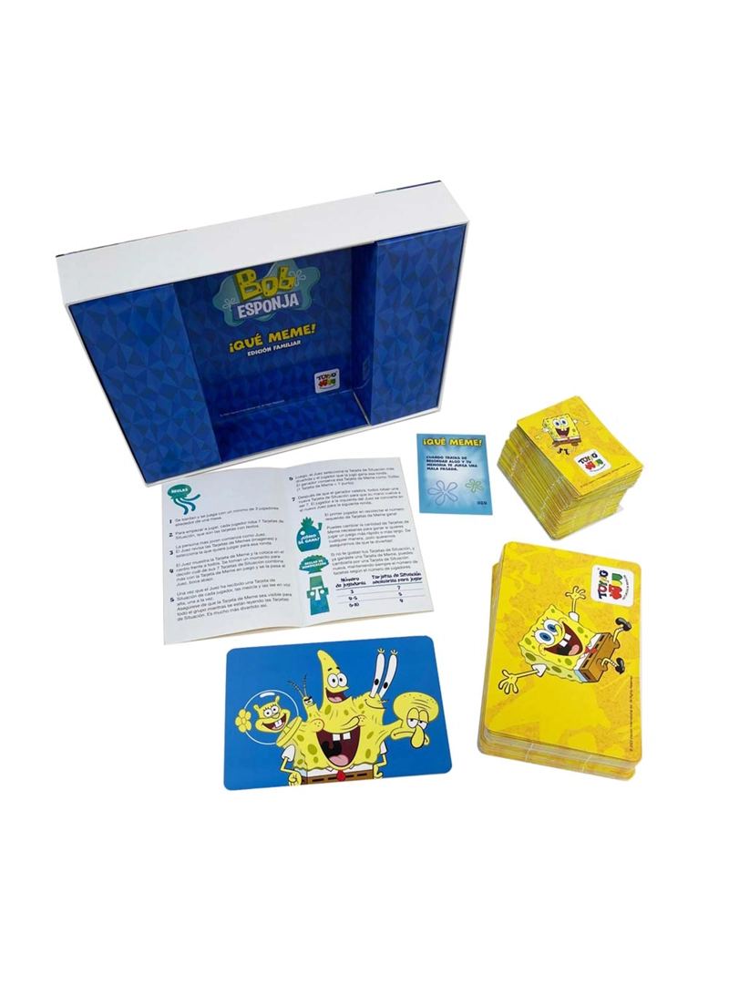 JUEGO DE MESA QUE MEME - BOB ESPONJA - 3