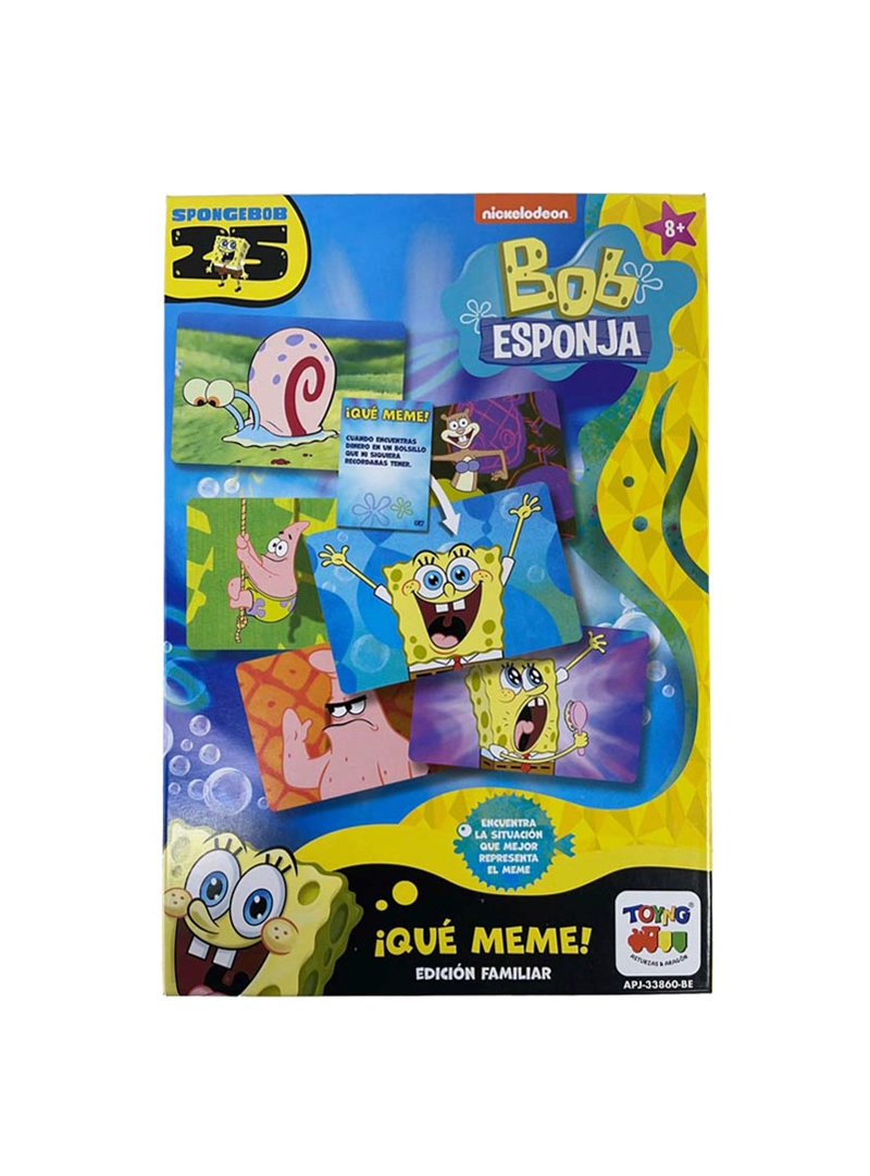 JUEGO DE MESA QUE MEME - BOB ESPONJA - 7