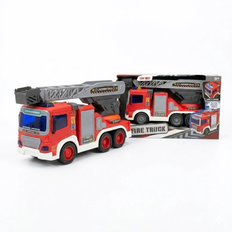 JUGUETE CAMION BOMBEROS LANZA AGUA 1:16 - TOYNG - 1