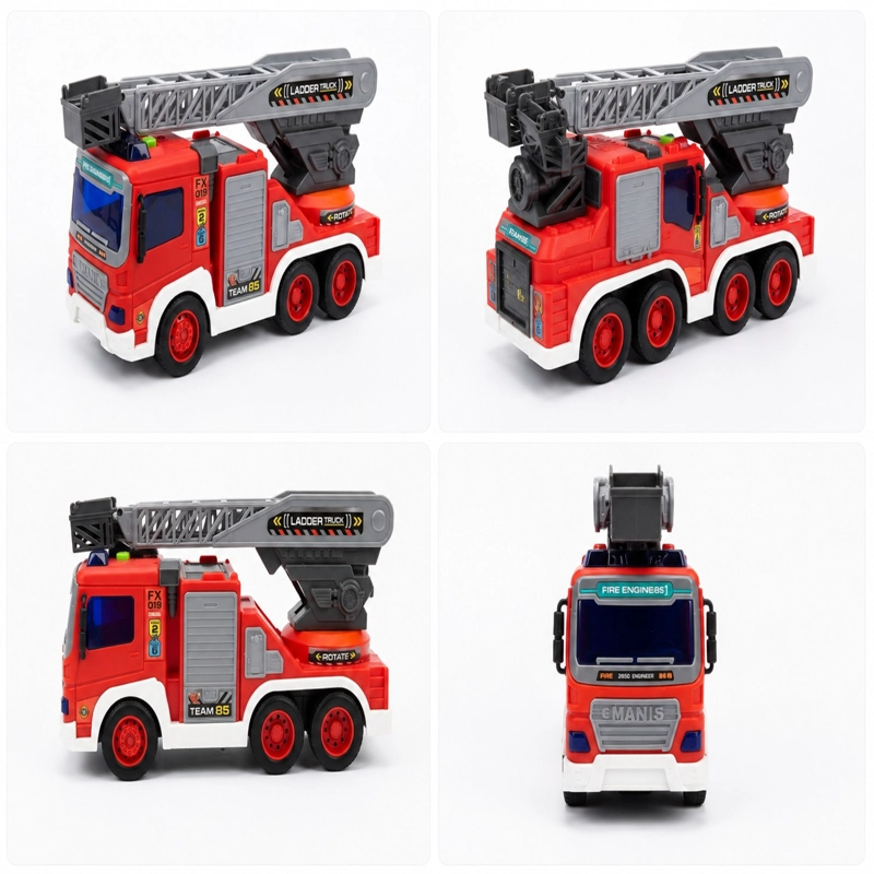 JUGUETE CAMION BOMBEROS LANZA AGUA 1:16 - TOYNG - 2
