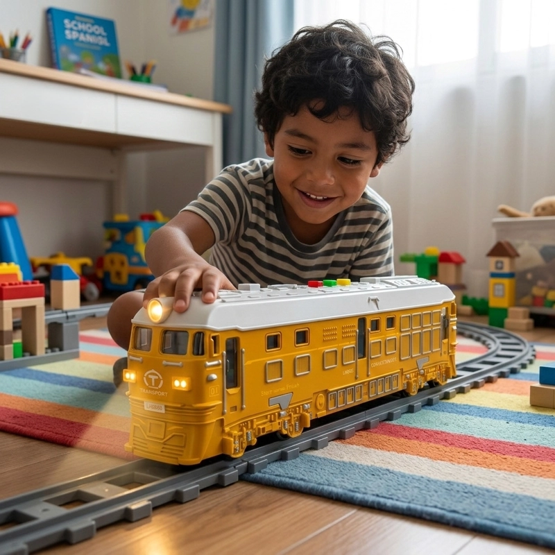 JUGUETE TREN AMARILLO  - TOYNG - 7