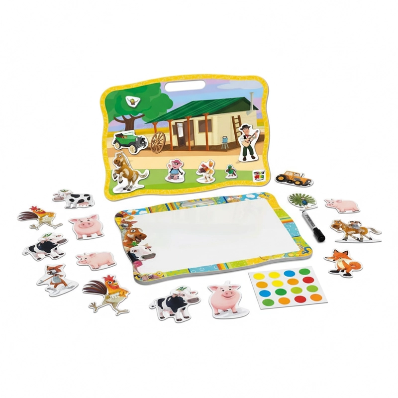 JUEGO EDUCATIVO PIZARRA 2 EN 1 - ZENON - 2