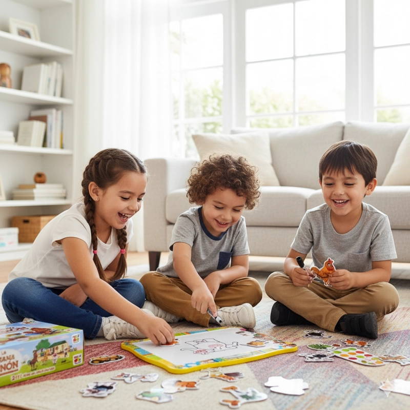 JUEGO EDUCATIVO PIZARRA 2 EN 1 - ZENON - 3