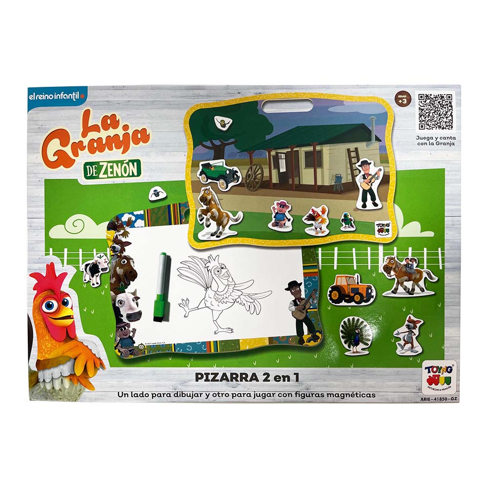 PIZARRA 2 EN 1 - LA GRANJA DE ZENON - LA GRANJA DE ZENON - 3