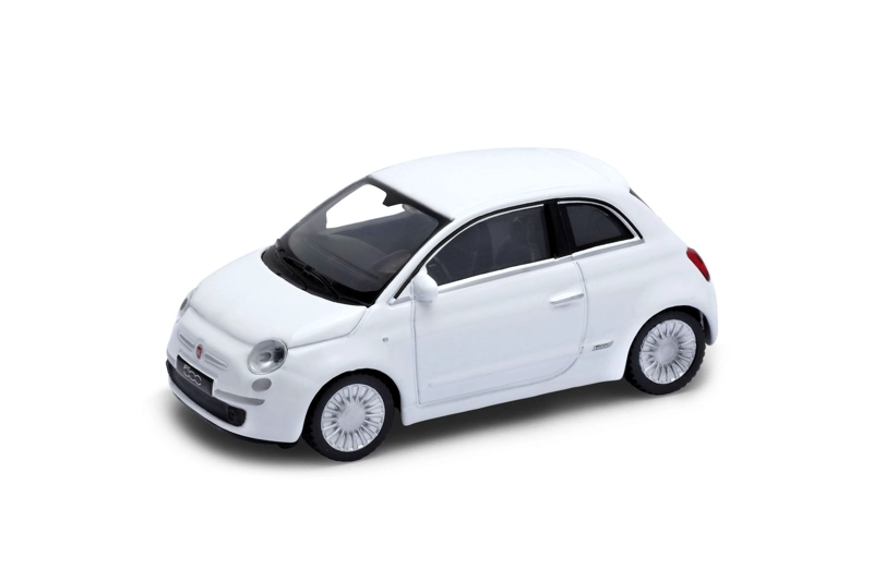 AUTO 2007 FIAT 500 ESCALA 1:43 - WELLY - 1