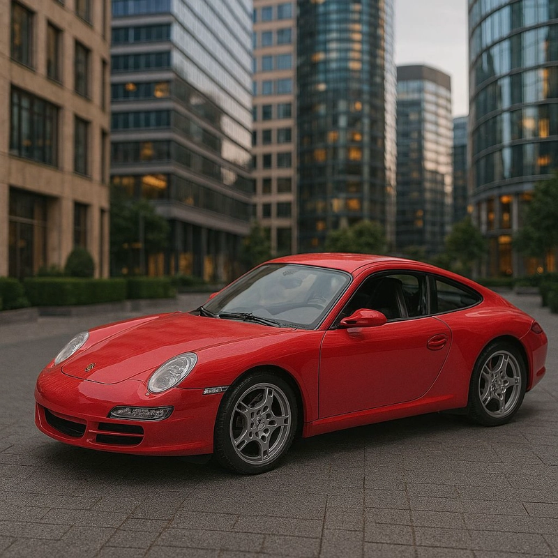 AUTO PORSCHE 911 CARRERA S ESCALA 1:43 - WELLY - 2