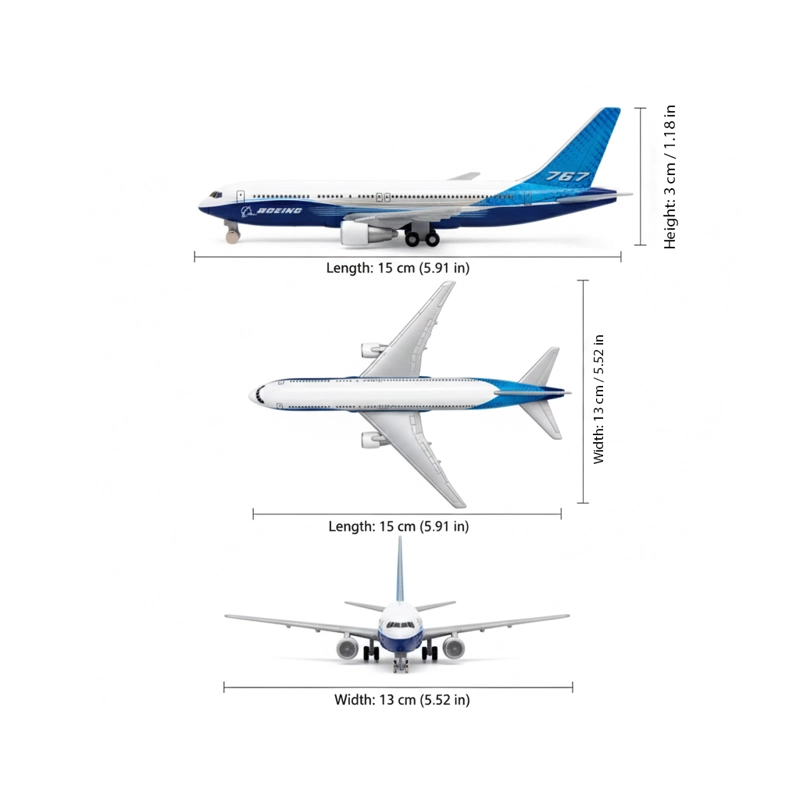AVION AVIATION AIRWAYS BOEING B767 - WELLY - 6