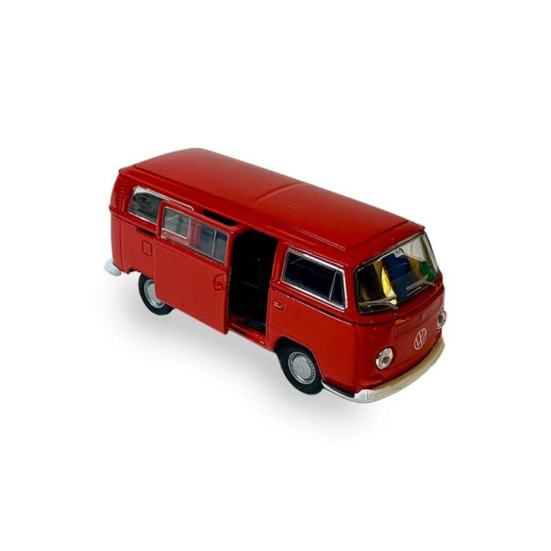 AUTO 1972 VOLKSWAGEN BUS T2 ESCALA 1:34:39 - WELLY - 3
