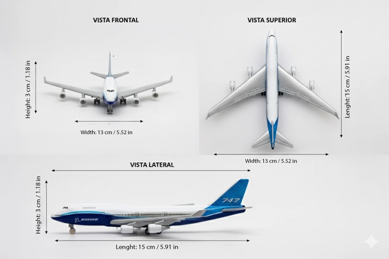 AVION AVIATION AIRWAYS BOEING B747 - WELLY - 3