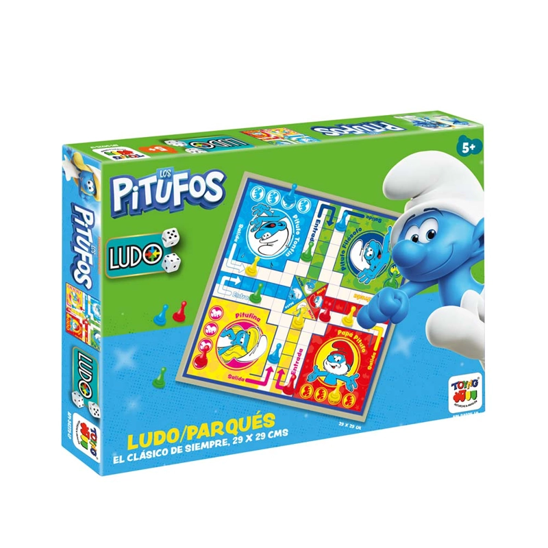 JUEGO DE MESA LUDO LOS PITUFOS - LOS PITUFOS - 4