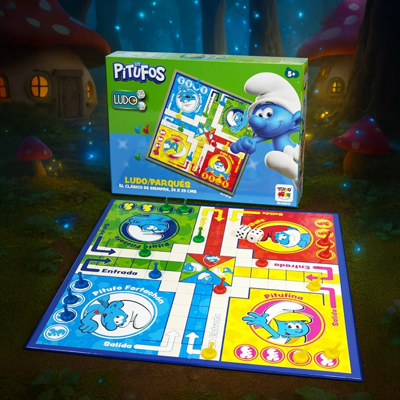 JUEGO DE MESA LUDO LOS PITUFOS - LOS PITUFOS - 8