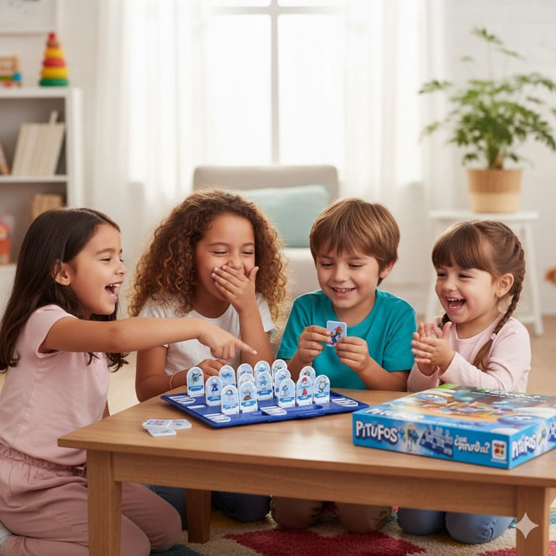 JUEGO DE MESA QUE  PITUFO ES - LOS PITUFOS - 9