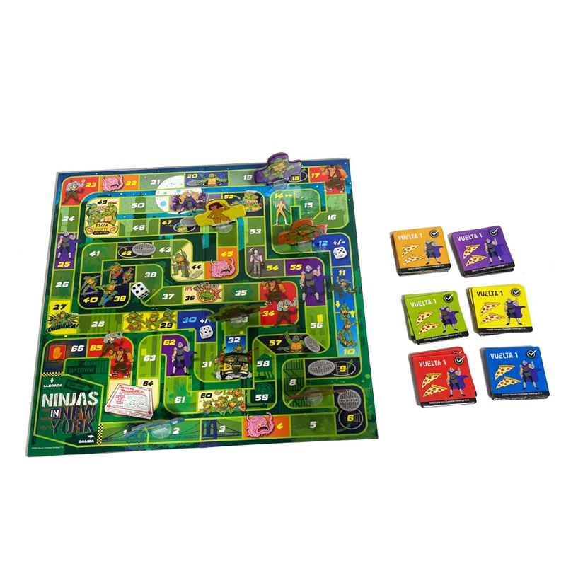 JUEGO DE MESA NINJAS IN NEW YORK - TORTUGAS NINJAS - 2