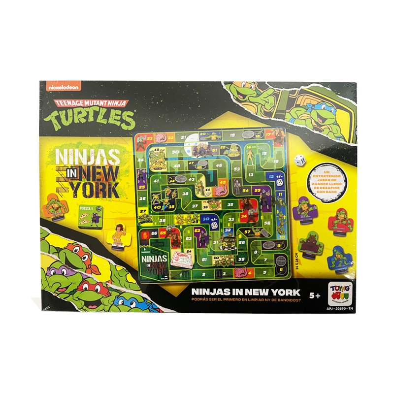 JUEGO DE MESA NINJAS IN NEW YORK - TORTUGAS NINJAS - 3