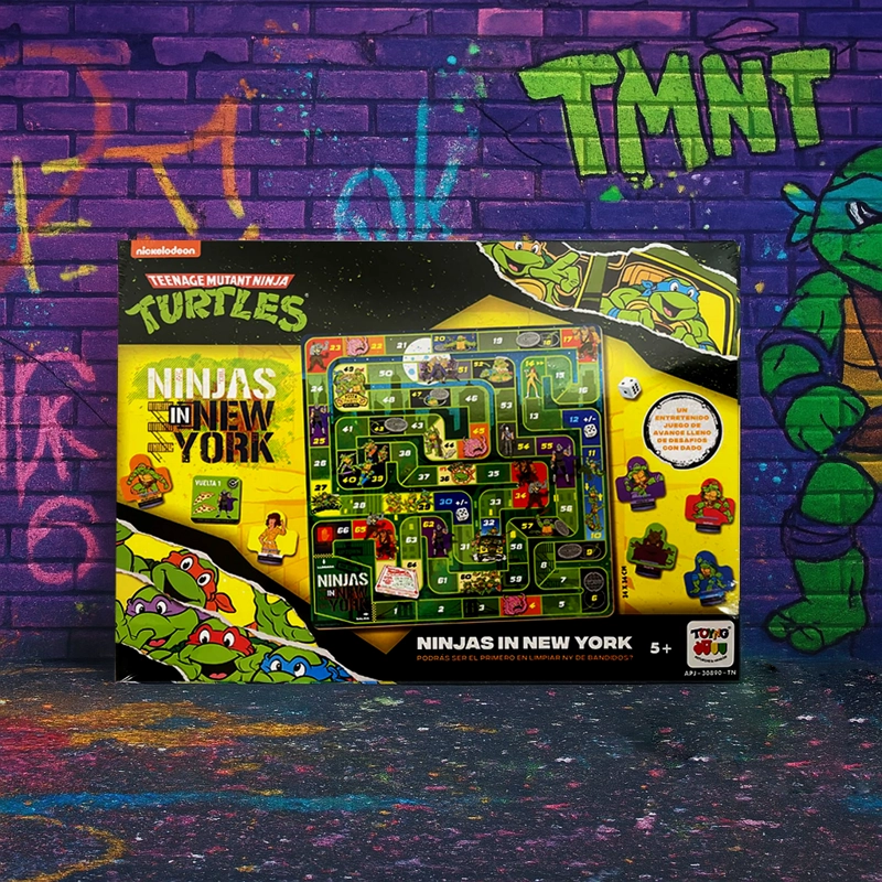 JUEGO DE MESA NINJAS IN NEW YORK - TORTUGAS NINJAS - 5