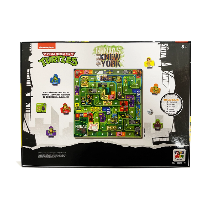 JUEGO DE MESA NINJAS IN NEW YORK - TORTUGAS NINJAS - 6
