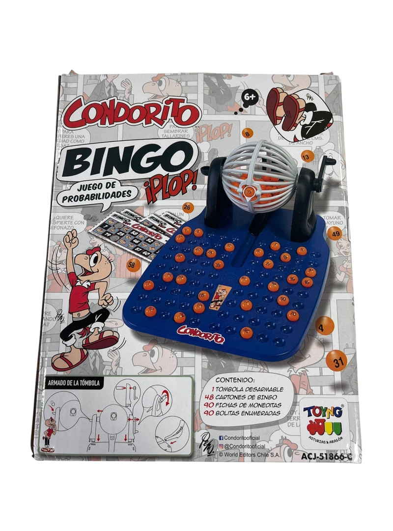 JUEGO DE MESA BINGO - CONDORITO - 8