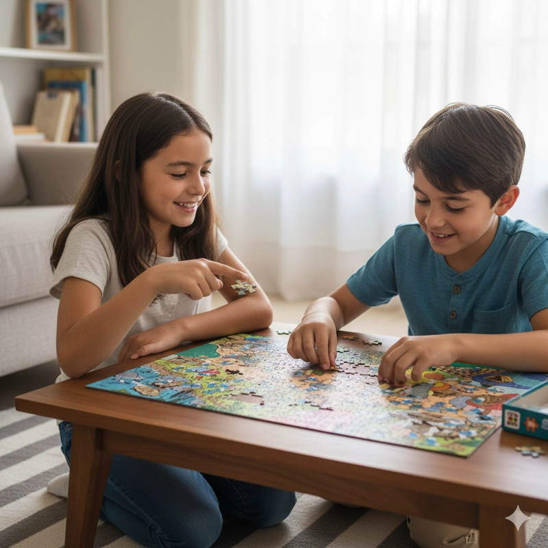 PUZZLE 1000 PIEZAS - LOS PITUFOS - 7