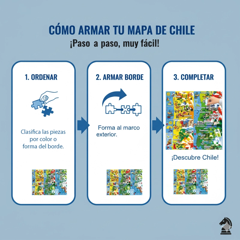 PUZZLE 200 PIEZAS MAPA DE CHILE - TOYNG - 5