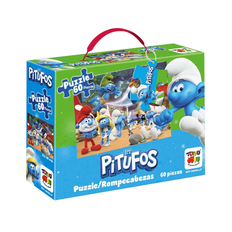 PUZZLE 60 PIEZAS LOS PITUFOS - LOS PITUFOS - 2