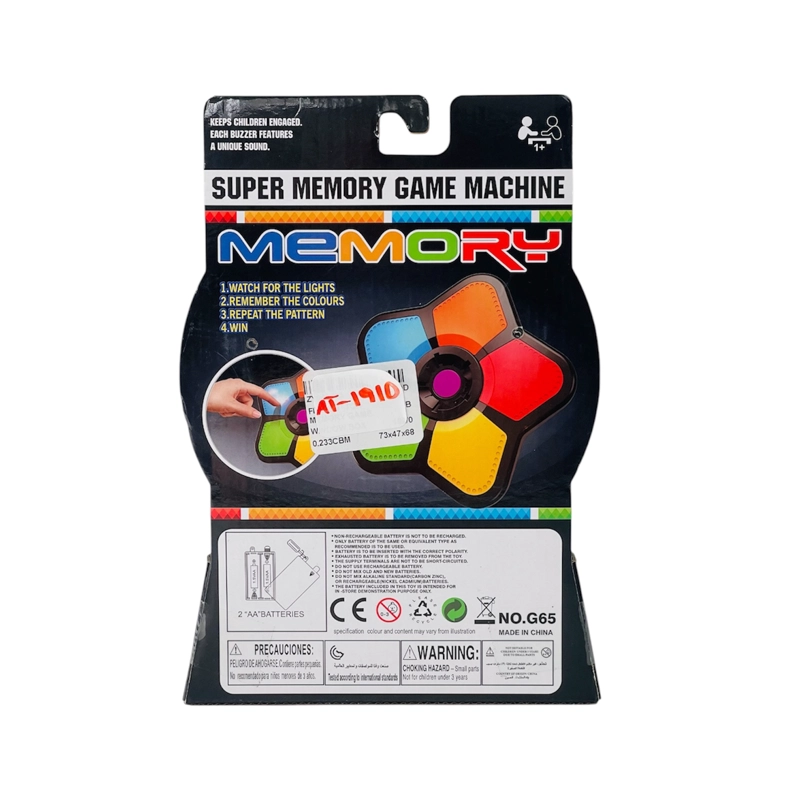 JUEGO DE MESA MEMO LUCES Y SONIDOS - TOYNG - 3