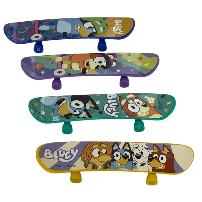 JUGUETE KIT 4 UNIDADES FINGER SKATE - BLUEY - 2