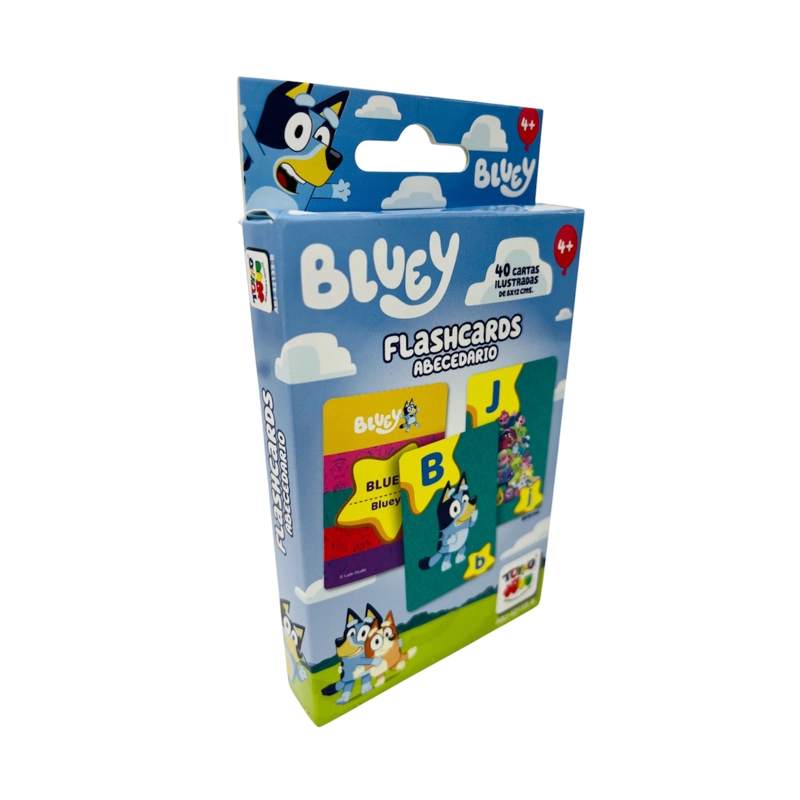 JUEGO EDUCATIVO FLASH CARDS ABECEDARIO - BLUEY - 6