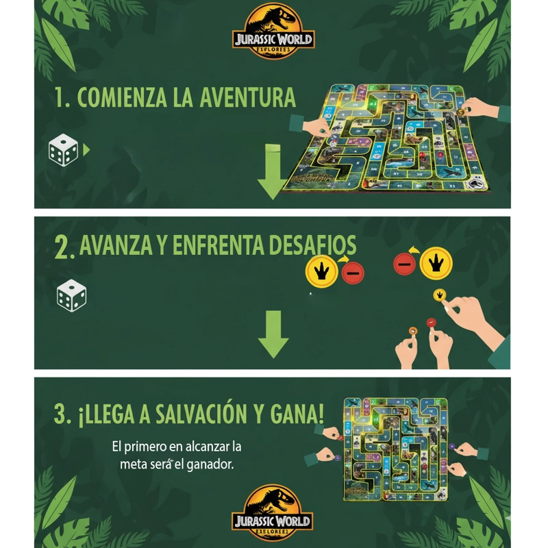 JUGUETE EXPEDICION PELIGROSA - JURASSIC - 4