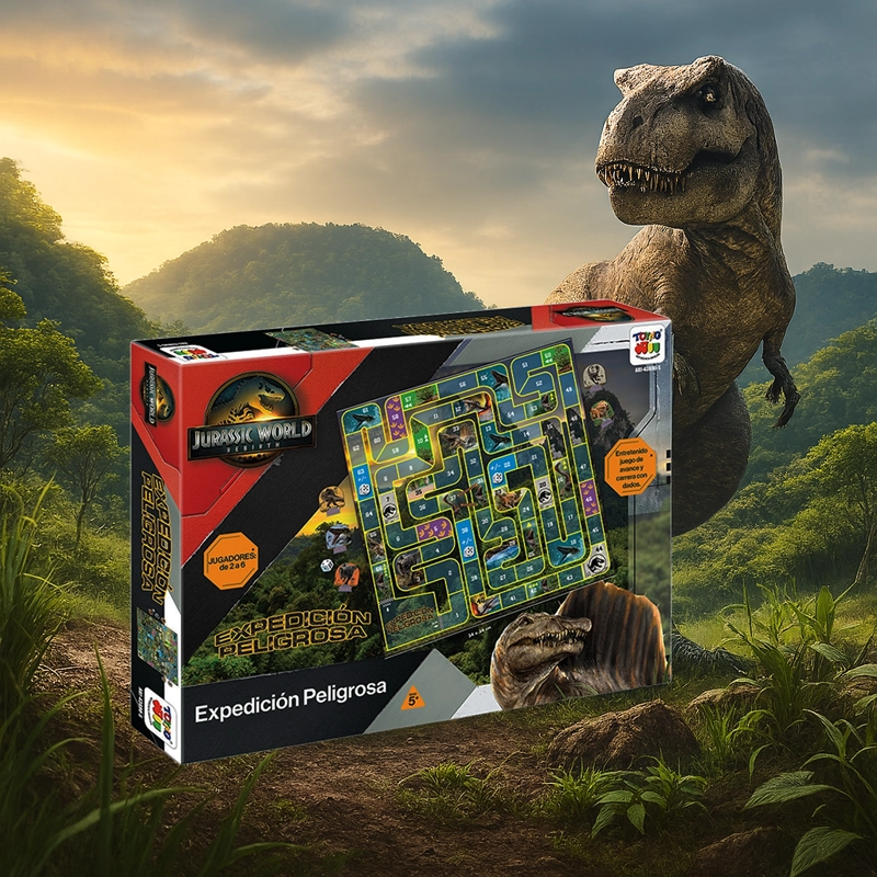 JUGUETE EXPEDICION PELIGROSA - JURASSIC - 7