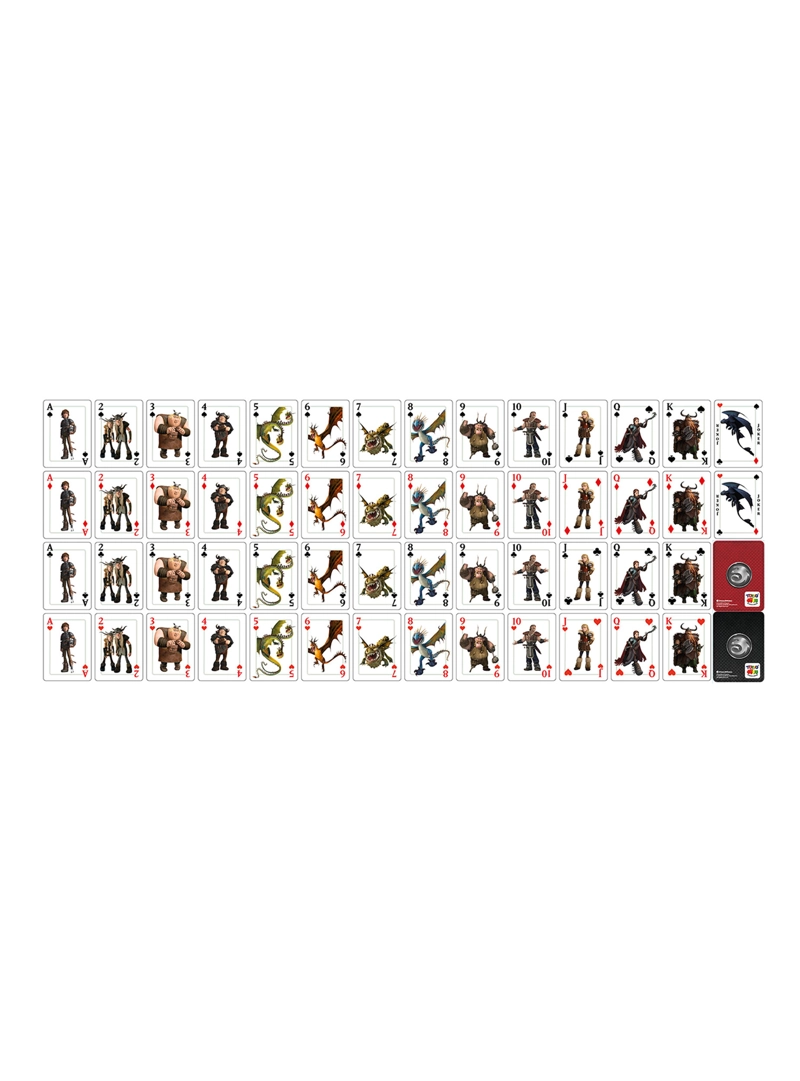 JUEGO DE MESA NAIPES INGLE S - DRAGON - 2