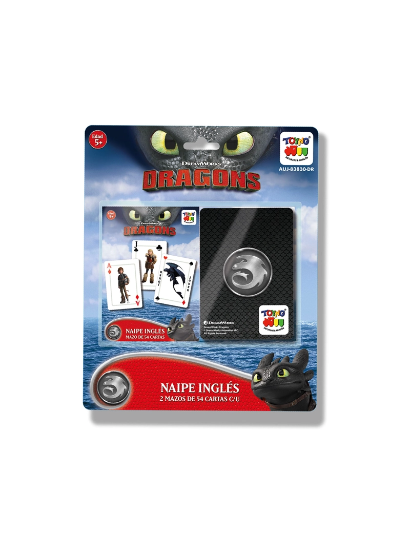 JUEGO DE MESA NAIPES INGLE S - DRAGON - 3