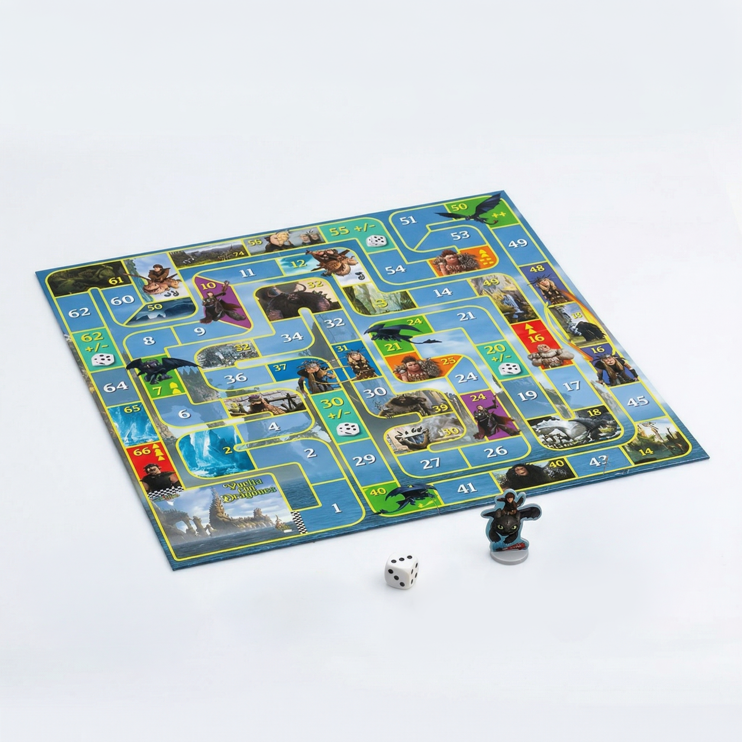 JUEGO DE MESA VUELTA CON DRAGONES - COMO ENTRENAR DRAGON - 4