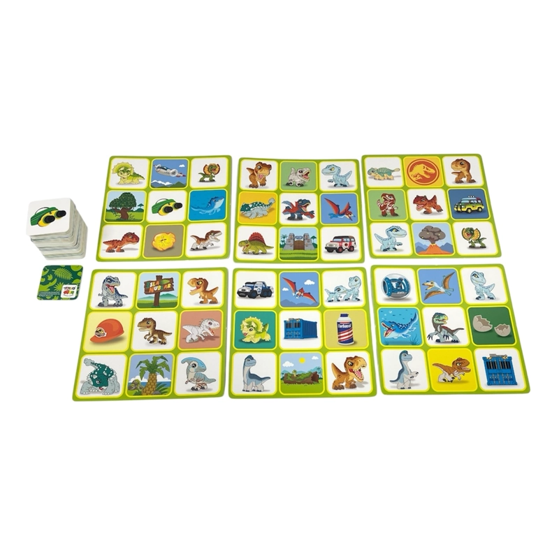 JUEGO DE MESA BINGO - JURASSIC EXPLORER - 2