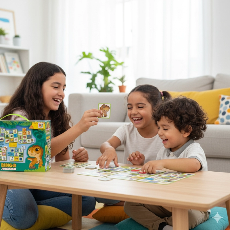 JUEGO DE MESA BINGO - JURASSIC EXPLORER - 3