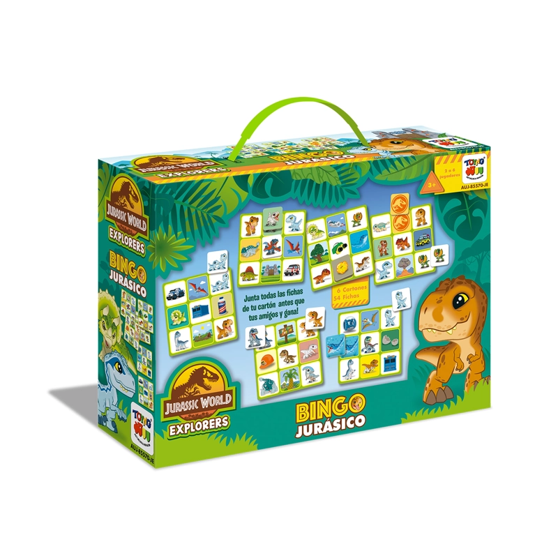 JUEGO DE MESA BINGO - JURASSIC EXPLORER - 5